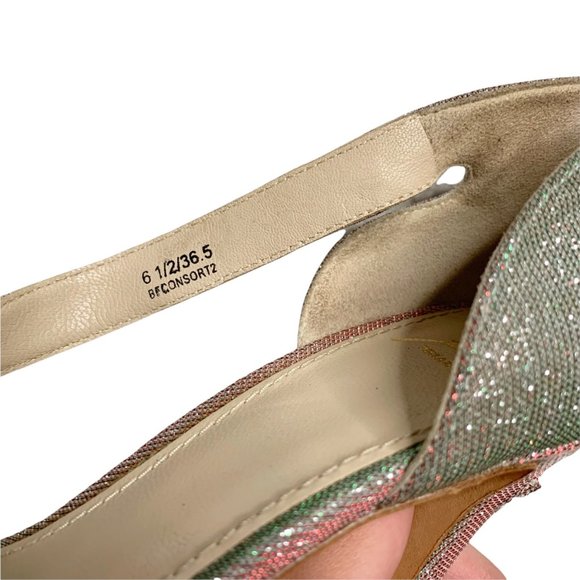 Brian Atwood Holographic Iridescent Stiletto Heels - Picture 7 of 7